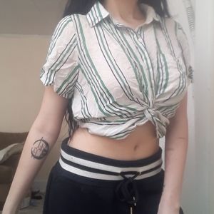 Forever 21 s stripped crop top